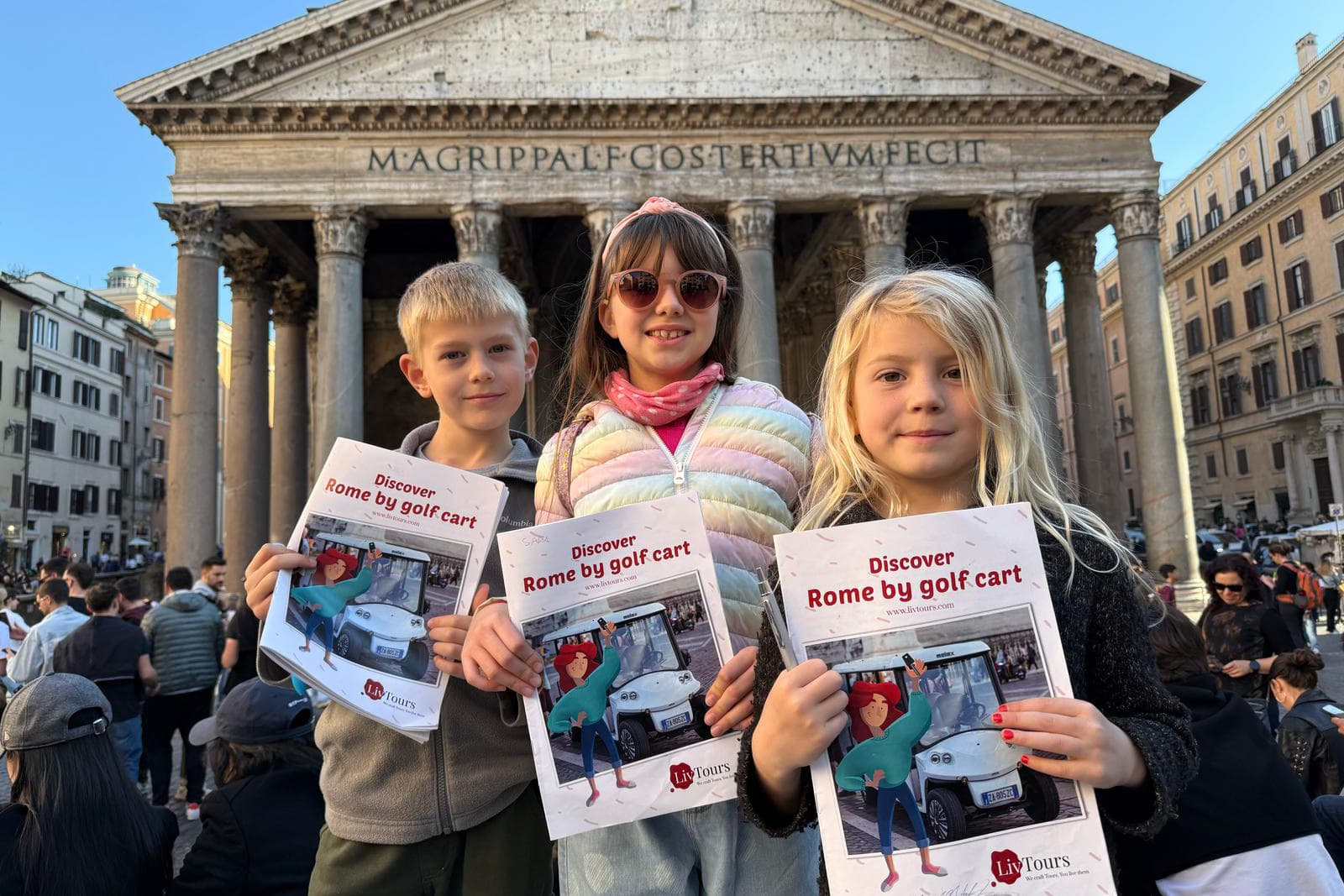 Private Family Experience | Rome Golf Cart Tour