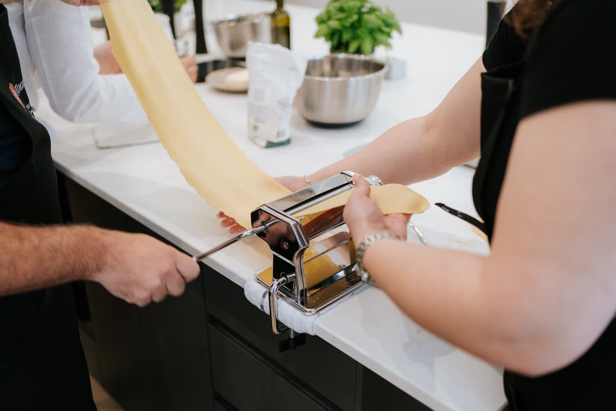 Pasta Making, Tiramisù, & Wine | Semi-Private Cooking Experience in Rome